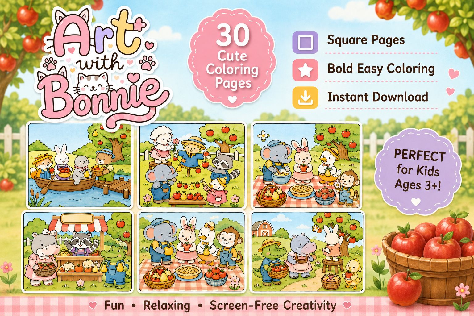 7. Farmer Buddies Animals Cozy Cutie